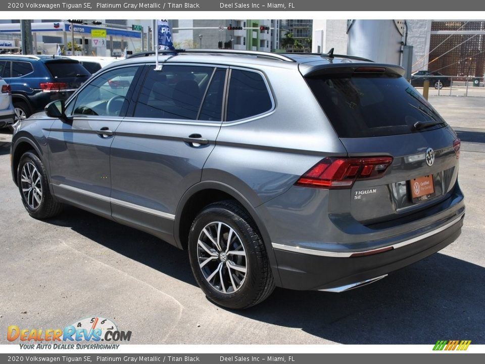 2020 Volkswagen Tiguan SE Platinum Gray Metallic / Titan Black Photo #6