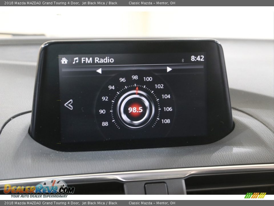 2018 Mazda MAZDA3 Grand Touring 4 Door Jet Black Mica / Black Photo #11