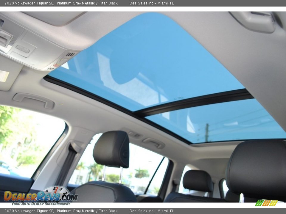 2020 Volkswagen Tiguan SE Platinum Gray Metallic / Titan Black Photo #15