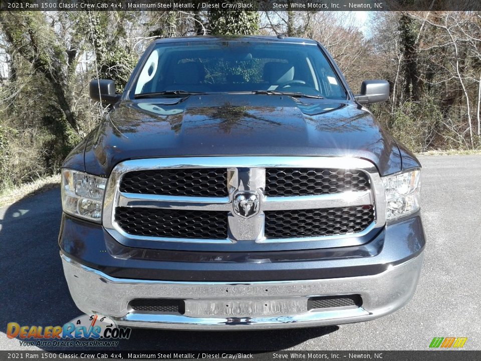 2021 Ram 1500 Classic Crew Cab 4x4 Maximum Steel Metallic / Diesel Gray/Black Photo #3