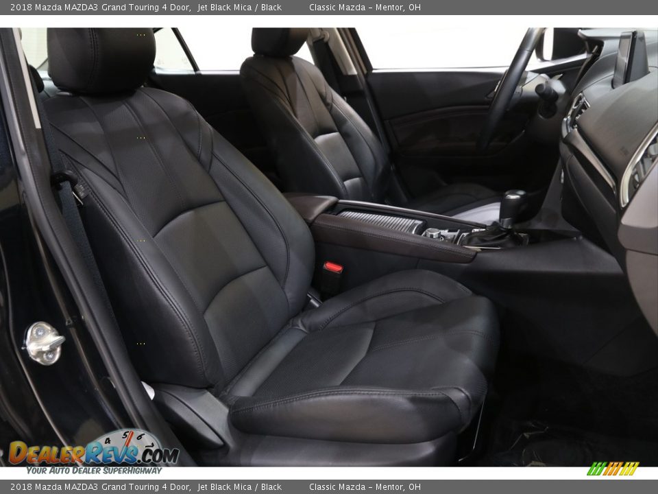 2018 Mazda MAZDA3 Grand Touring 4 Door Jet Black Mica / Black Photo #15