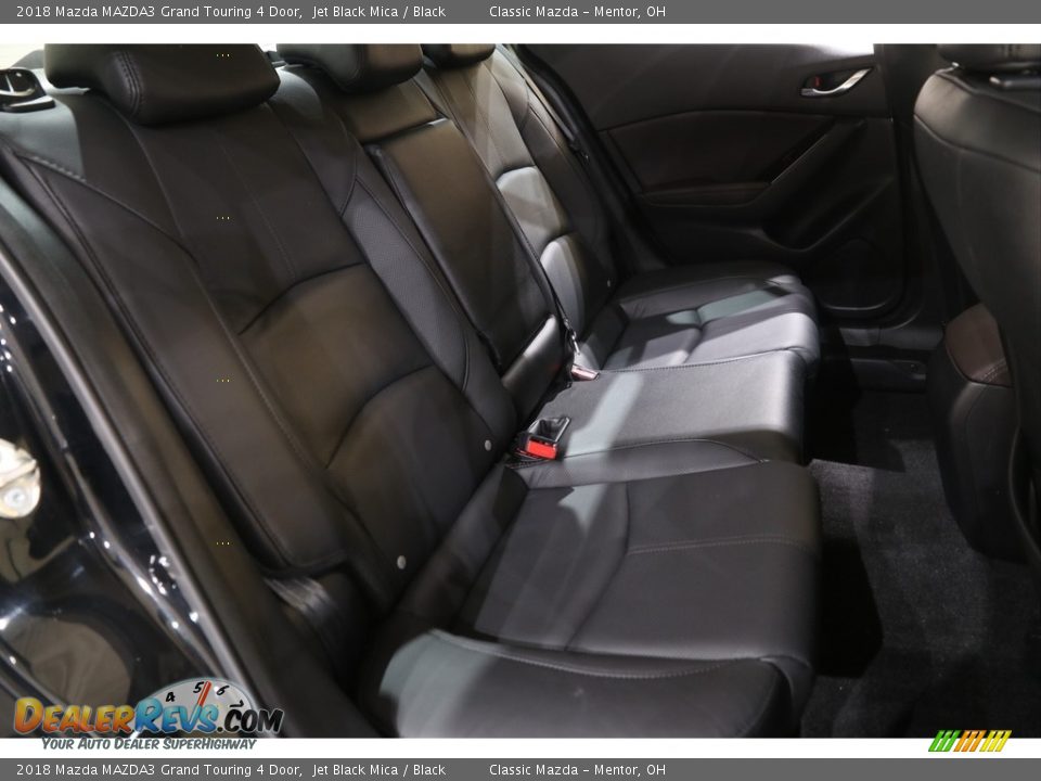 2018 Mazda MAZDA3 Grand Touring 4 Door Jet Black Mica / Black Photo #16