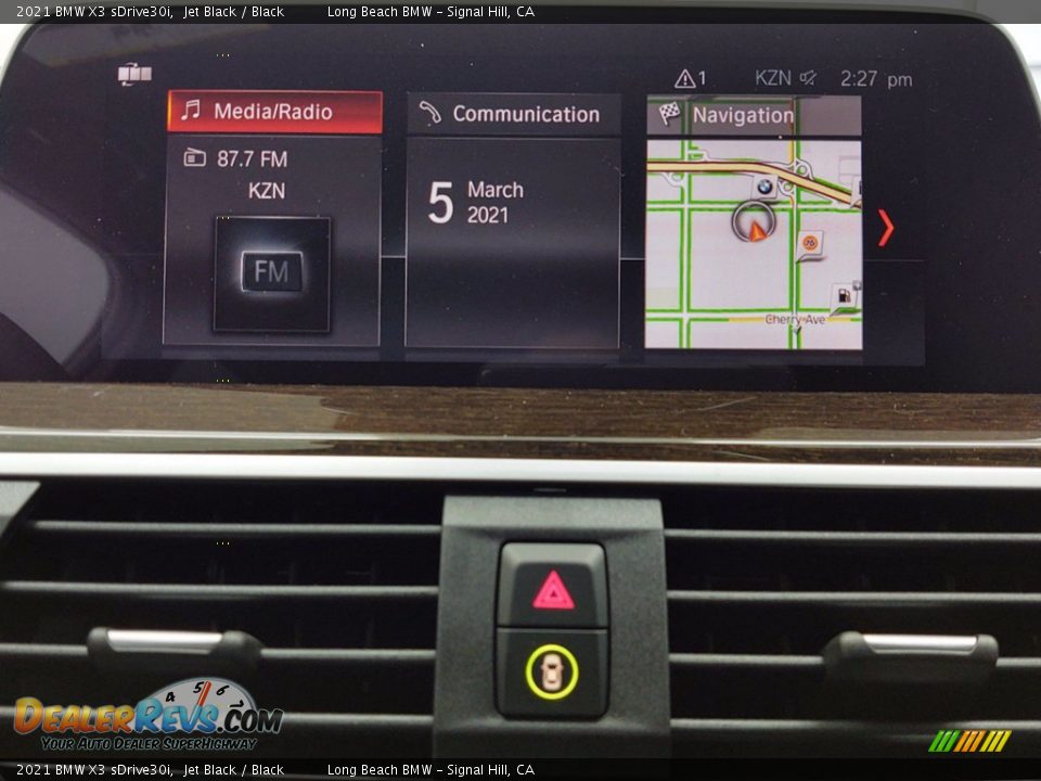 2021 BMW X3 sDrive30i Jet Black / Black Photo #18