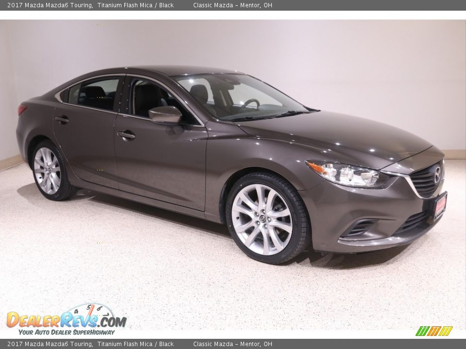 2017 Mazda Mazda6 Touring Titanium Flash Mica / Black Photo #1