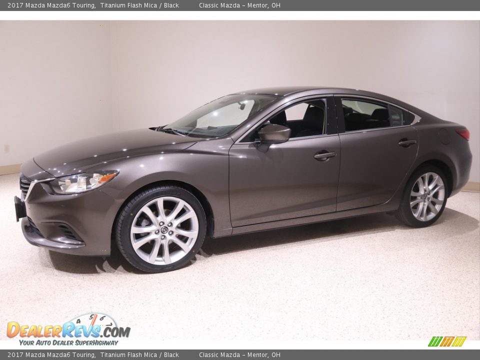 2017 Mazda Mazda6 Touring Titanium Flash Mica / Black Photo #3