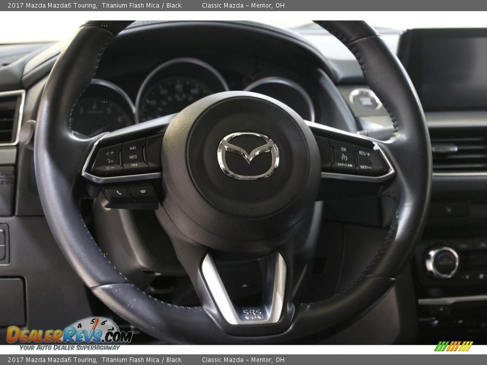 2017 Mazda Mazda6 Touring Titanium Flash Mica / Black Photo #7
