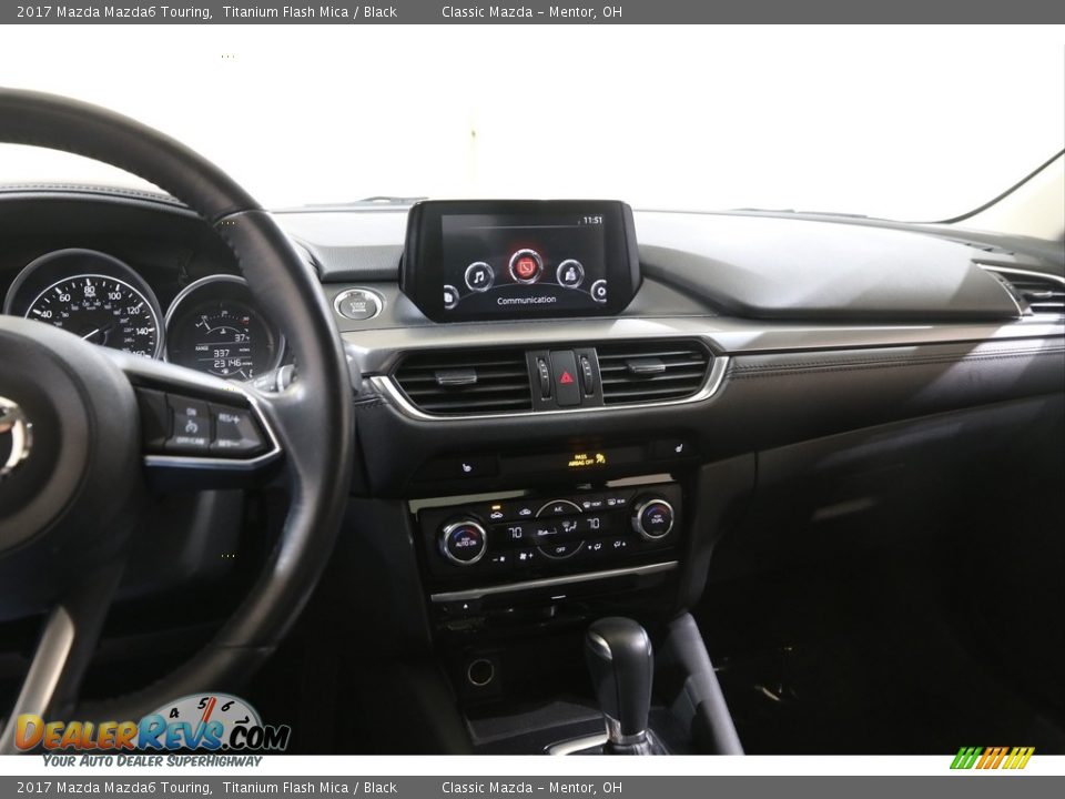 2017 Mazda Mazda6 Touring Titanium Flash Mica / Black Photo #9