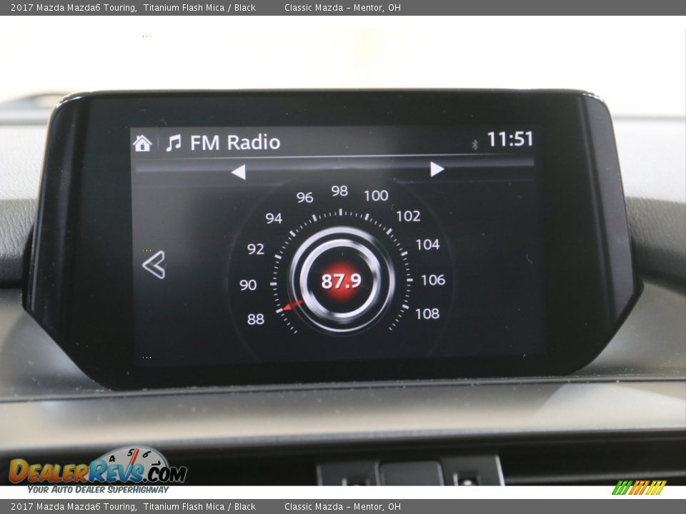 2017 Mazda Mazda6 Touring Titanium Flash Mica / Black Photo #12