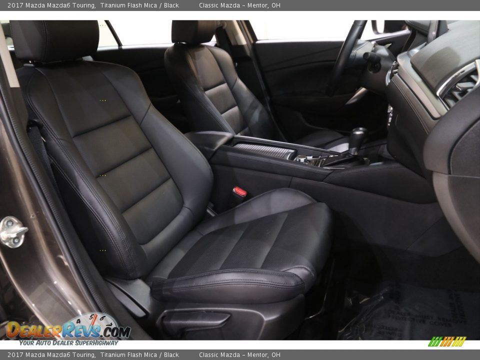 2017 Mazda Mazda6 Touring Titanium Flash Mica / Black Photo #17