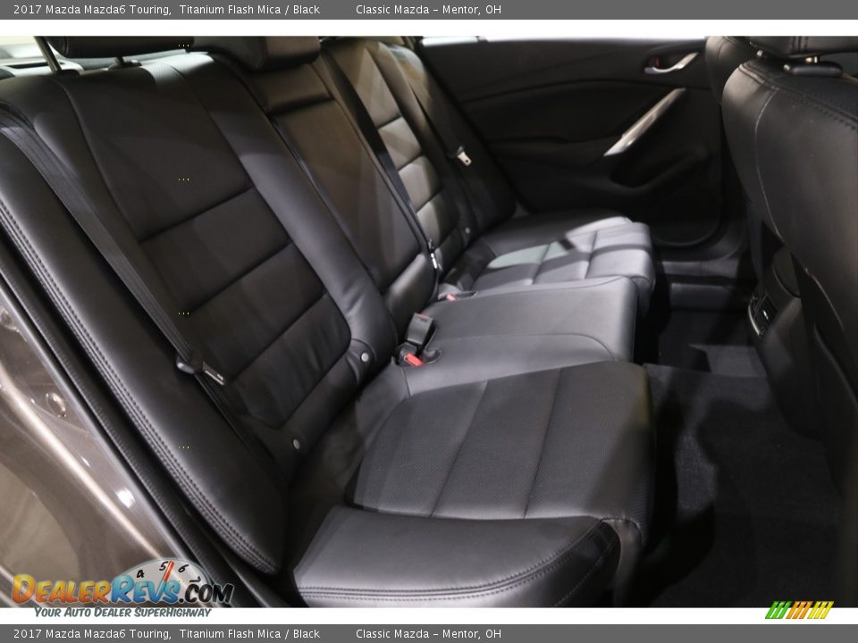2017 Mazda Mazda6 Touring Titanium Flash Mica / Black Photo #18