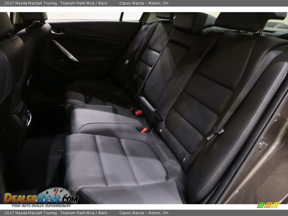 2017 Mazda Mazda6 Touring Titanium Flash Mica / Black Photo #19