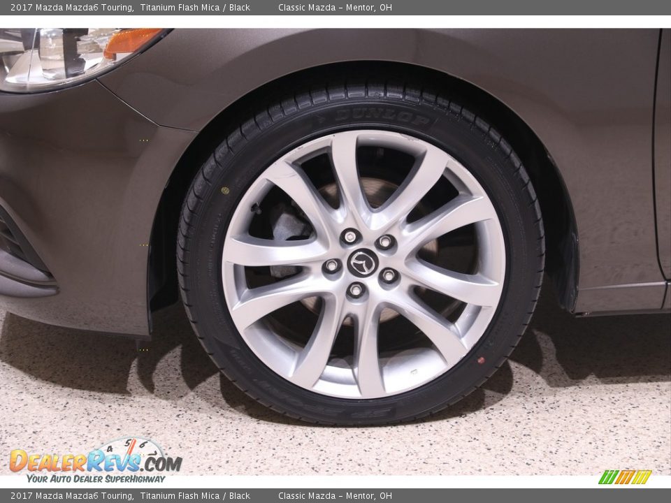 2017 Mazda Mazda6 Touring Titanium Flash Mica / Black Photo #22