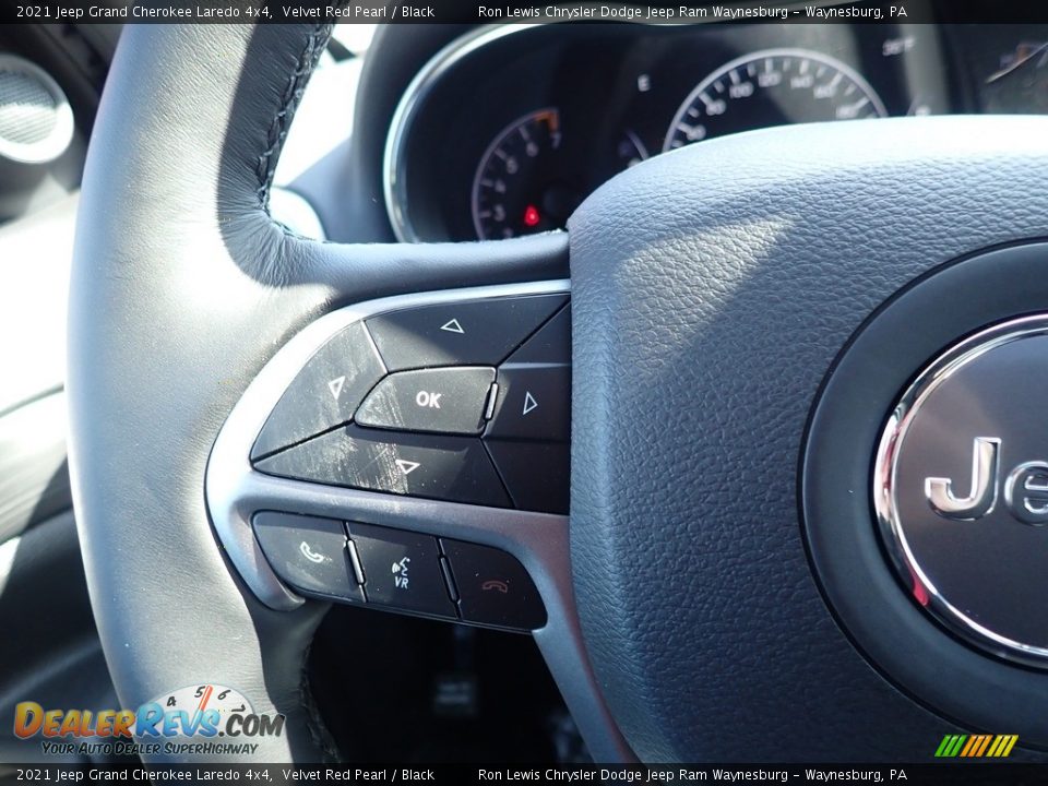 2021 Jeep Grand Cherokee Laredo 4x4 Velvet Red Pearl / Black Photo #18