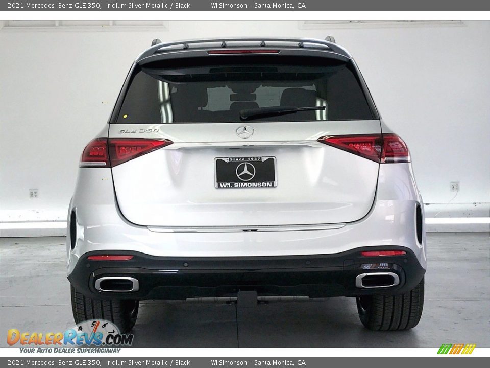 2021 Mercedes-Benz GLE 350 Iridium Silver Metallic / Black Photo #3