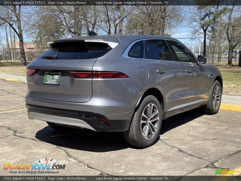 2021 Jaguar F-PACE P250 S Eiger Gray / Ebony/Ebony Photo #3