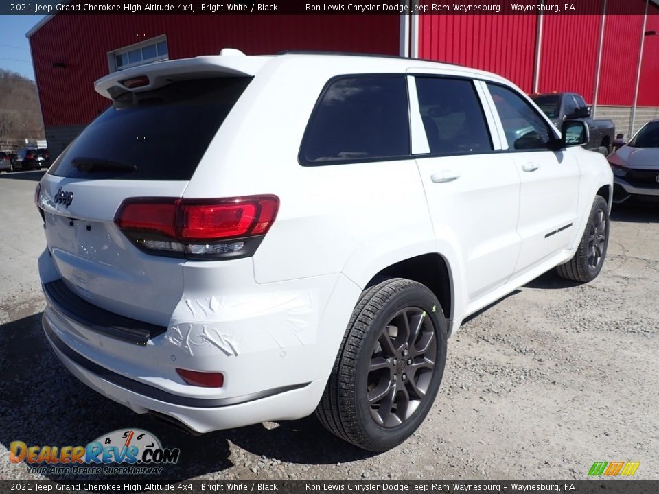 2021 Jeep Grand Cherokee High Altitude 4x4 Bright White / Black Photo #6