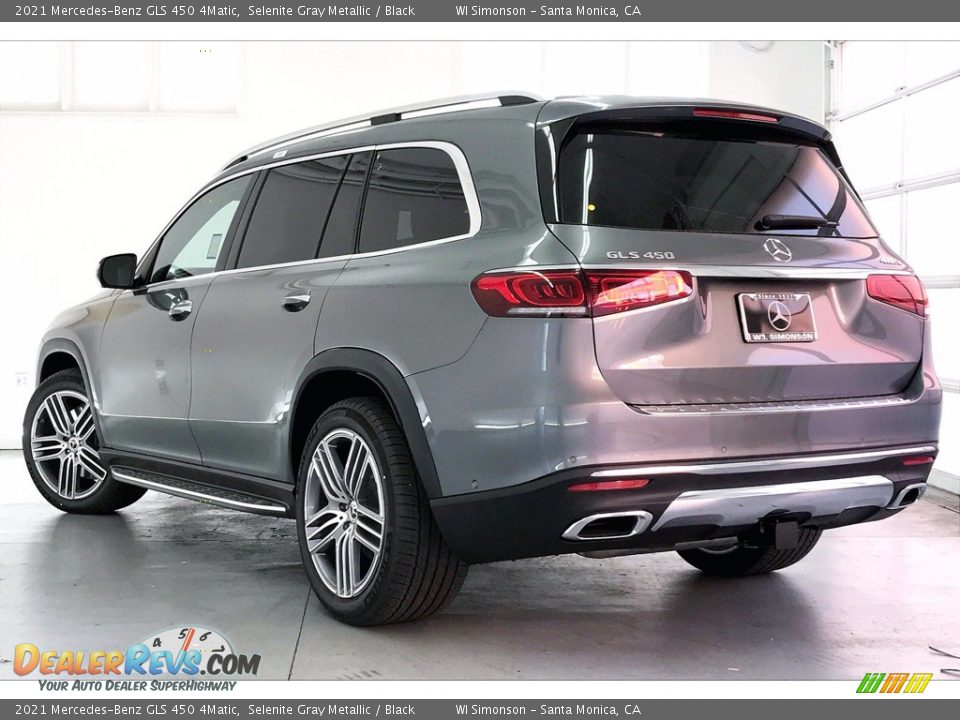 2021 Mercedes-Benz GLS 450 4Matic Selenite Gray Metallic / Black Photo #2