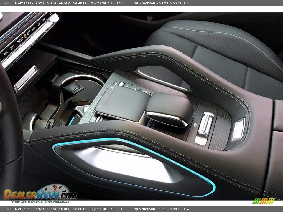 2021 Mercedes-Benz GLS 450 4Matic Selenite Gray Metallic / Black Photo #7