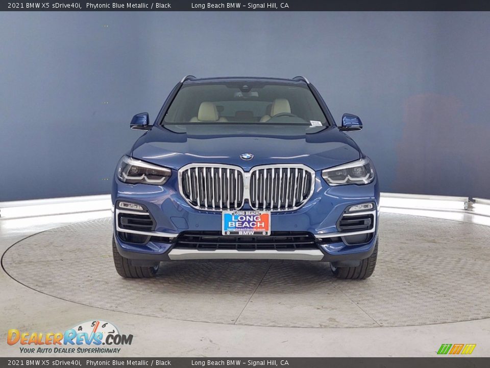 2021 BMW X5 sDrive40i Phytonic Blue Metallic / Black Photo #2