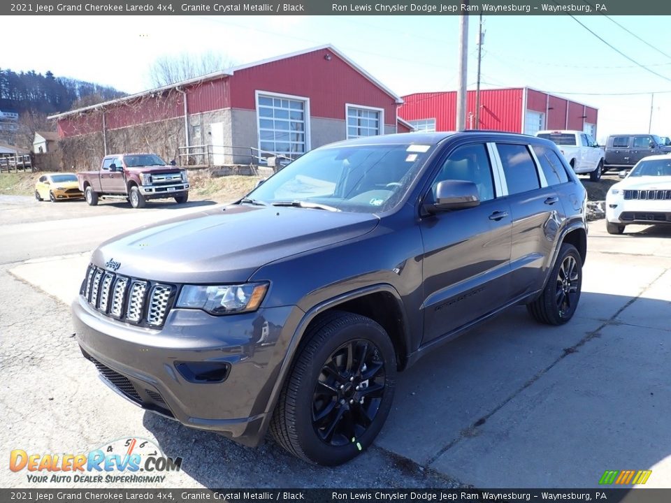 2021 Jeep Grand Cherokee Laredo 4x4 Granite Crystal Metallic / Black Photo #1