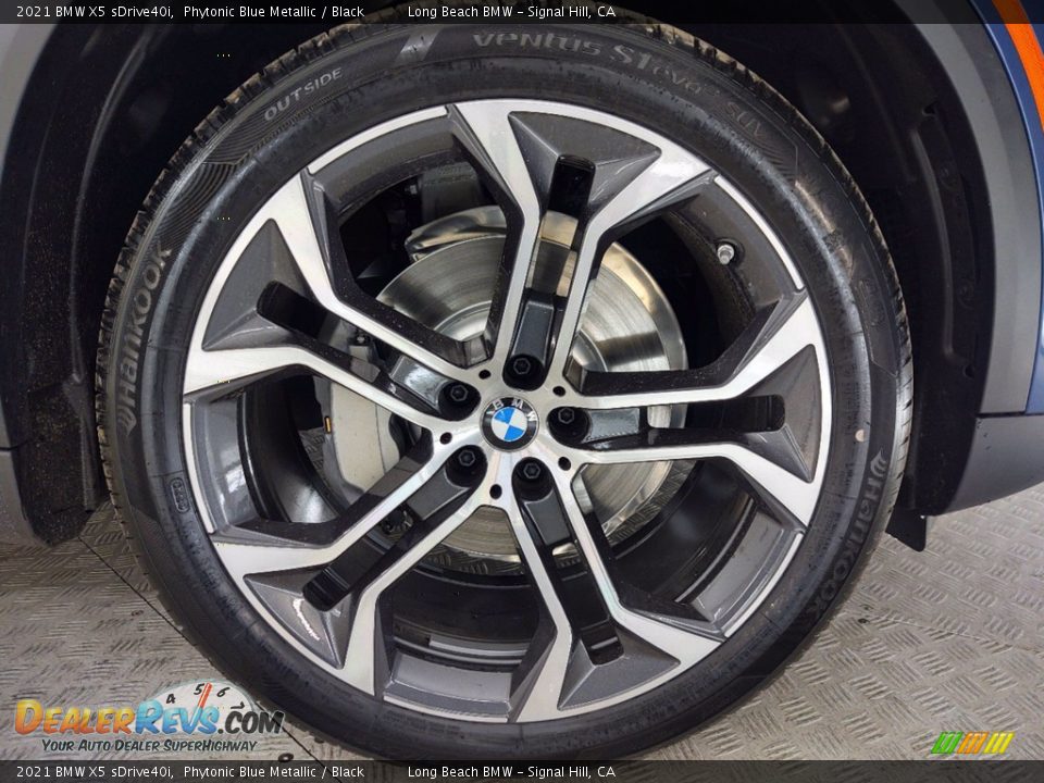 2021 BMW X5 sDrive40i Phytonic Blue Metallic / Black Photo #3