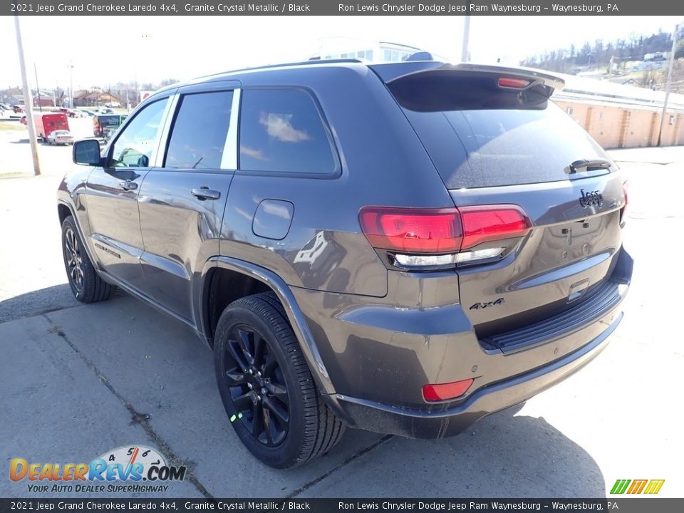 2021 Jeep Grand Cherokee Laredo 4x4 Granite Crystal Metallic / Black Photo #4