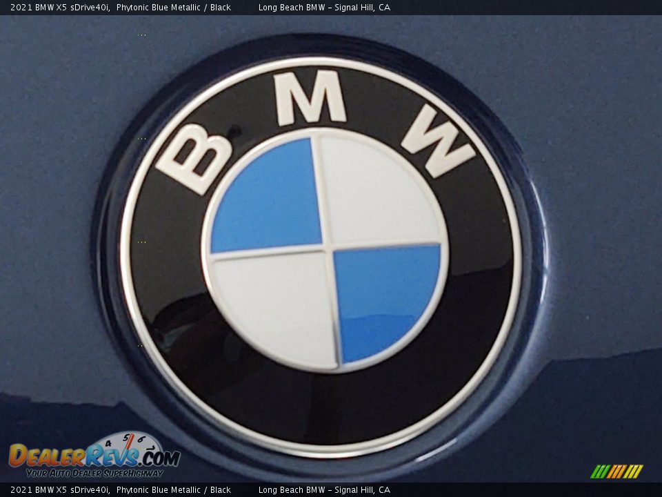 2021 BMW X5 sDrive40i Phytonic Blue Metallic / Black Photo #5