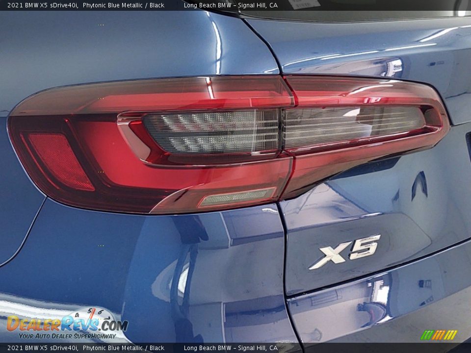 2021 BMW X5 sDrive40i Phytonic Blue Metallic / Black Photo #6
