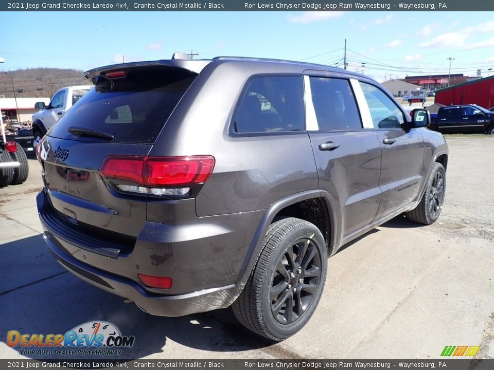 2021 Jeep Grand Cherokee Laredo 4x4 Granite Crystal Metallic / Black Photo #6