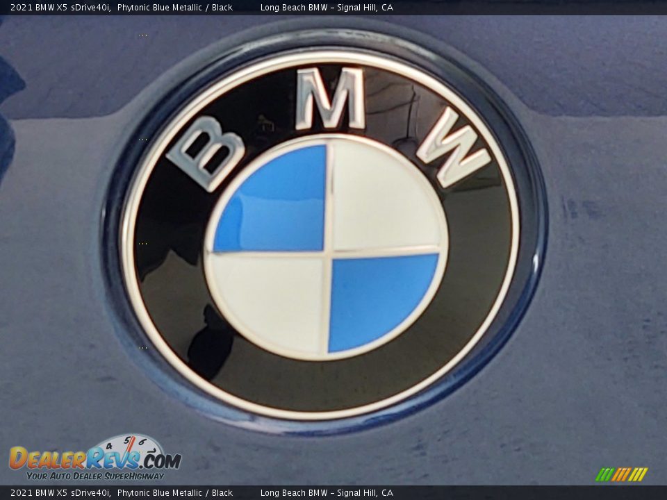 2021 BMW X5 sDrive40i Phytonic Blue Metallic / Black Photo #7