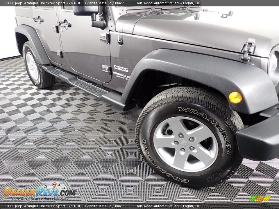 2014 Jeep Wrangler Unlimited Sport 4x4 RHD Wheel Photo #3