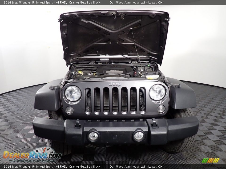 2014 Jeep Wrangler Unlimited Sport 4x4 RHD Granite Metallic / Black Photo #5