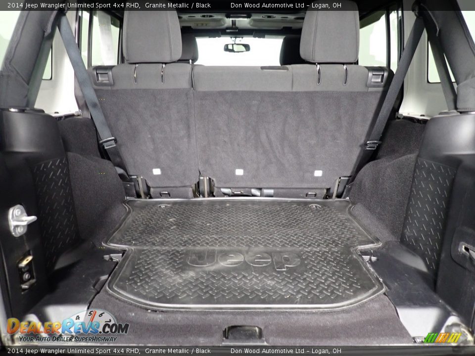 2014 Jeep Wrangler Unlimited Sport 4x4 RHD Trunk Photo #13