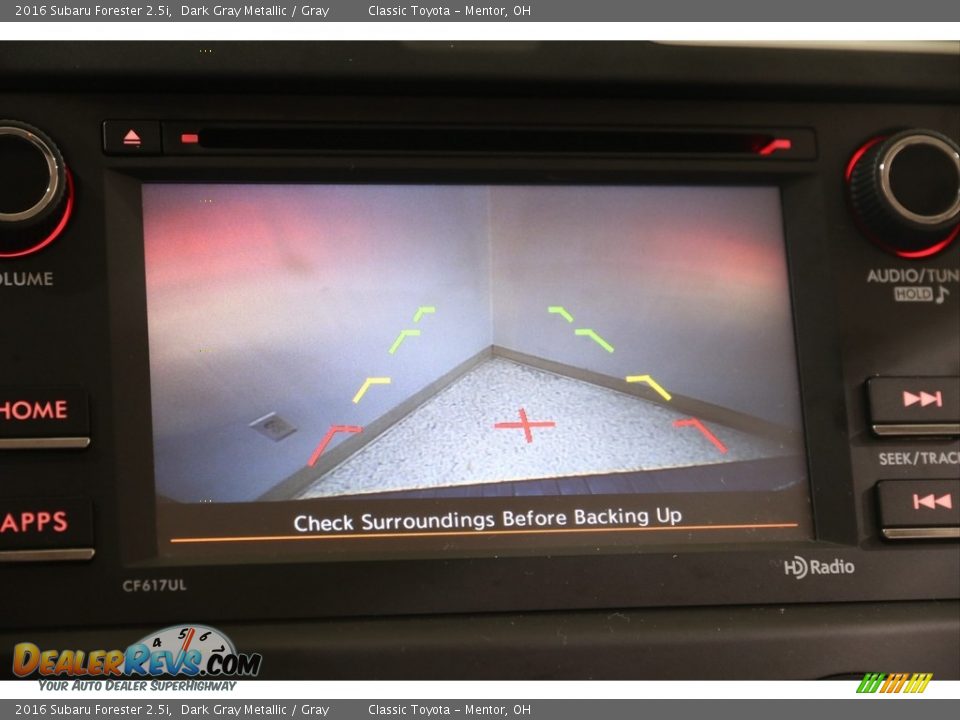 2016 Subaru Forester 2.5i Dark Gray Metallic / Gray Photo #18