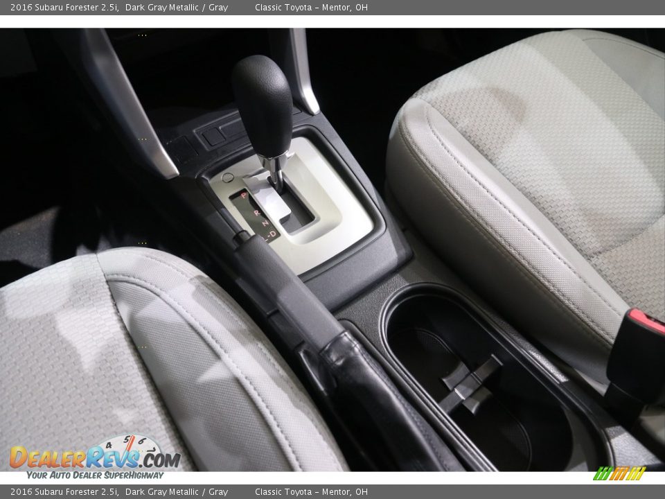 2016 Subaru Forester 2.5i Dark Gray Metallic / Gray Photo #19
