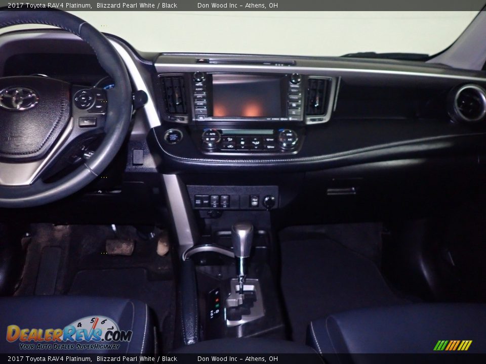 2017 Toyota RAV4 Platinum Blizzard Pearl White / Black Photo #29