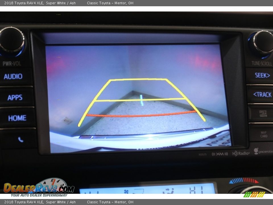 2018 Toyota RAV4 XLE Super White / Ash Photo #13