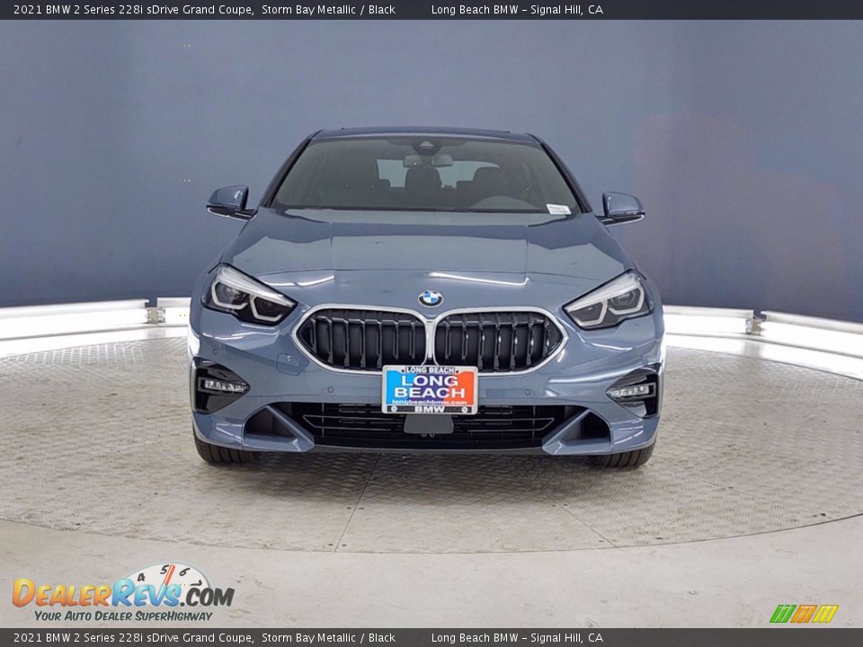 2021 BMW 2 Series 228i sDrive Grand Coupe Storm Bay Metallic / Black Photo #2