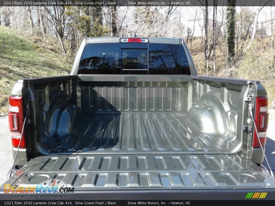 2021 Ram 1500 Laramie Crew Cab 4x4 Olive Green Pearl / Black Photo #8