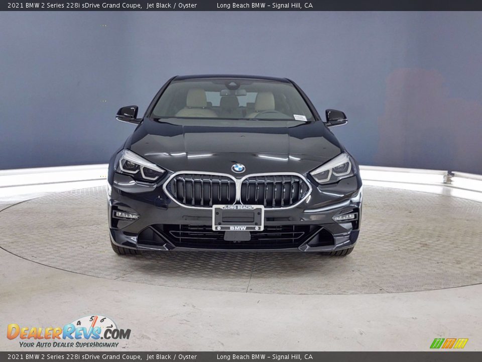 2021 BMW 2 Series 228i sDrive Grand Coupe Jet Black / Oyster Photo #2