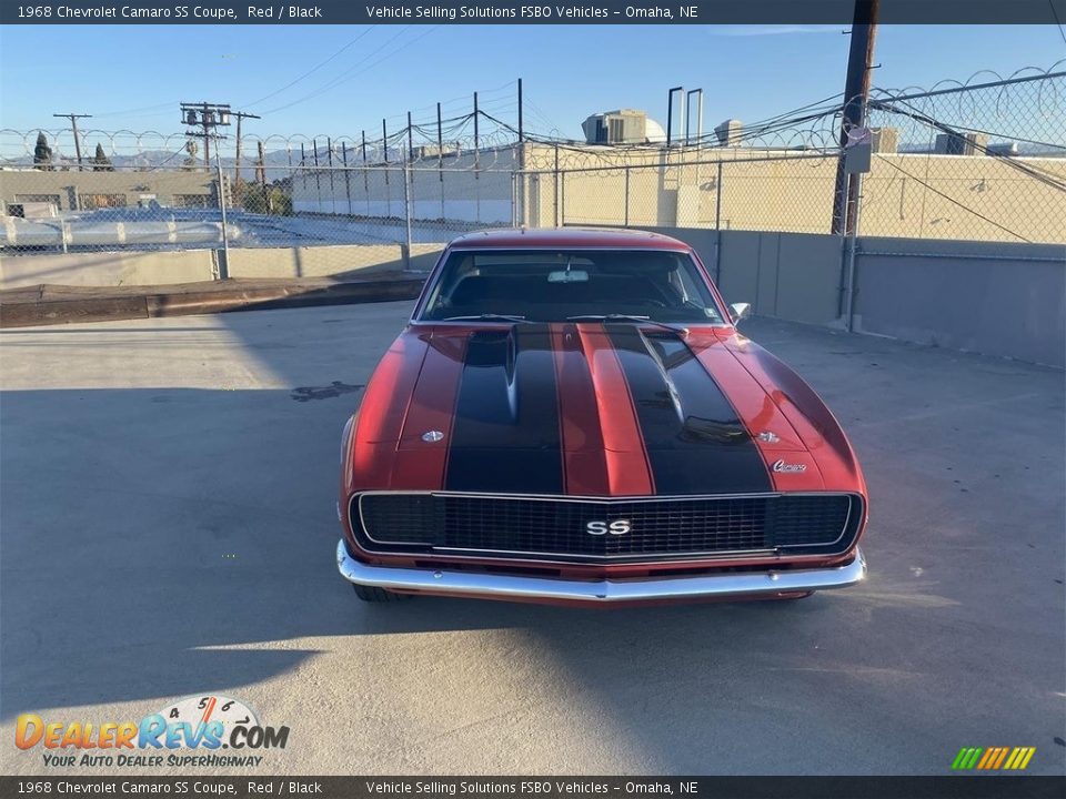 1968 Chevrolet Camaro SS Coupe Red / Black Photo #29