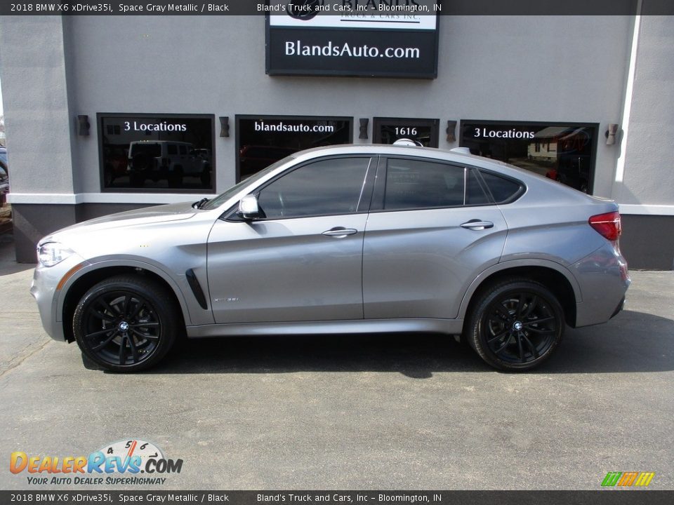 2018 BMW X6 xDrive35i Space Gray Metallic / Black Photo #1