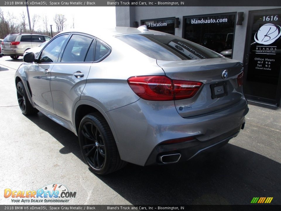 2018 BMW X6 xDrive35i Space Gray Metallic / Black Photo #3