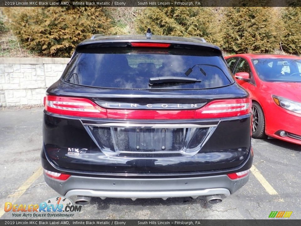 2019 Lincoln MKC Black Label AWD Infinite Black Metallic / Ebony Photo #3