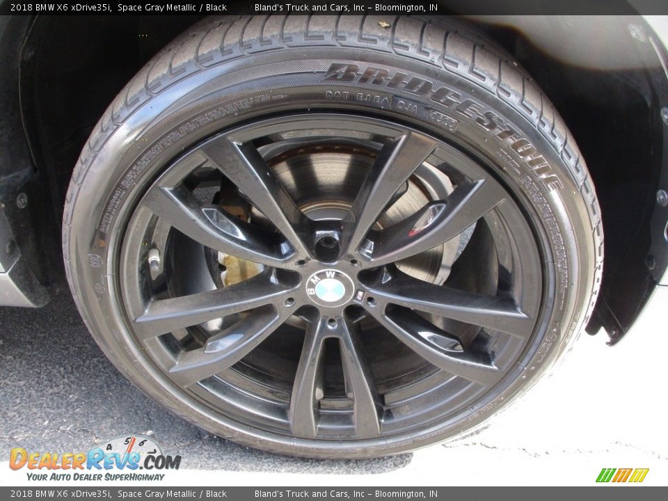 2018 BMW X6 xDrive35i Space Gray Metallic / Black Photo #29