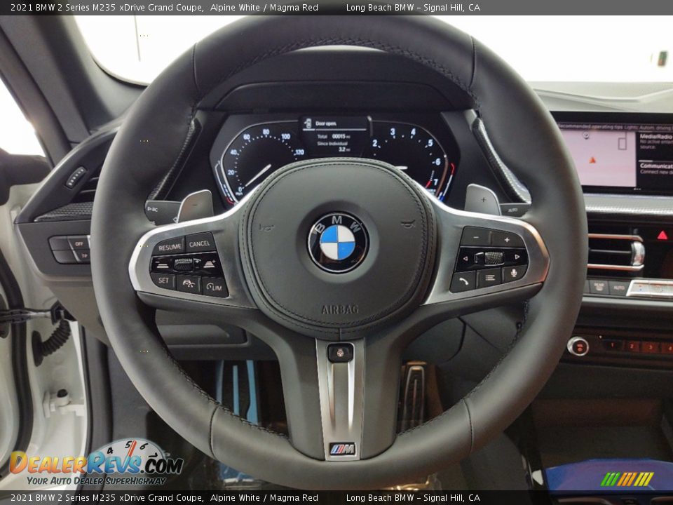 2021 BMW 2 Series M235 xDrive Grand Coupe Steering Wheel Photo #14