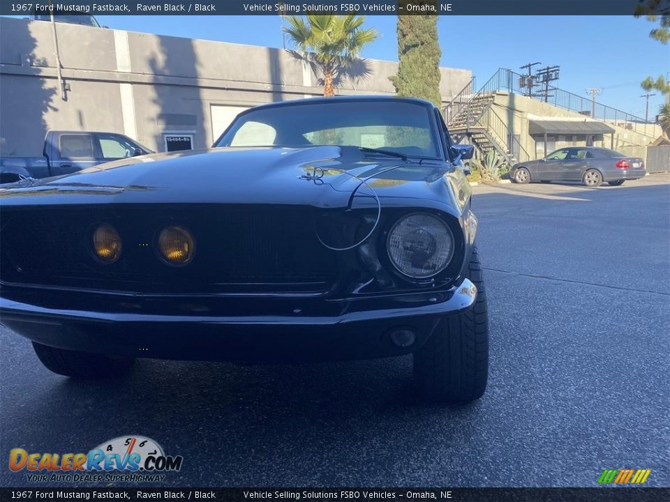 1967 Ford Mustang Fastback Raven Black / Black Photo #10