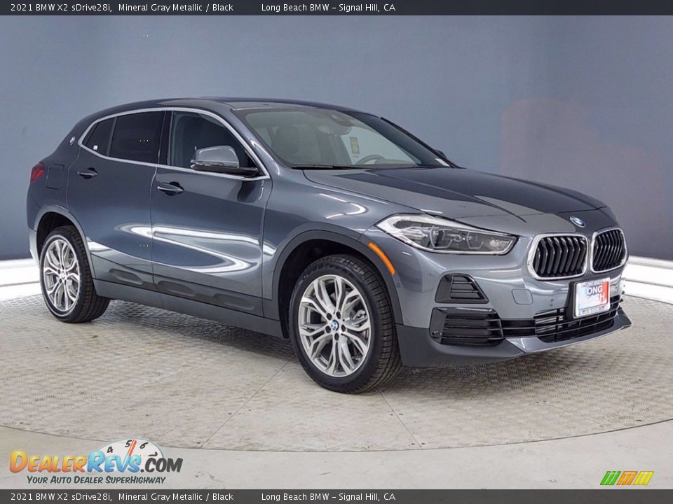 2021 BMW X2 sDrive28i Mineral Gray Metallic / Black Photo #1