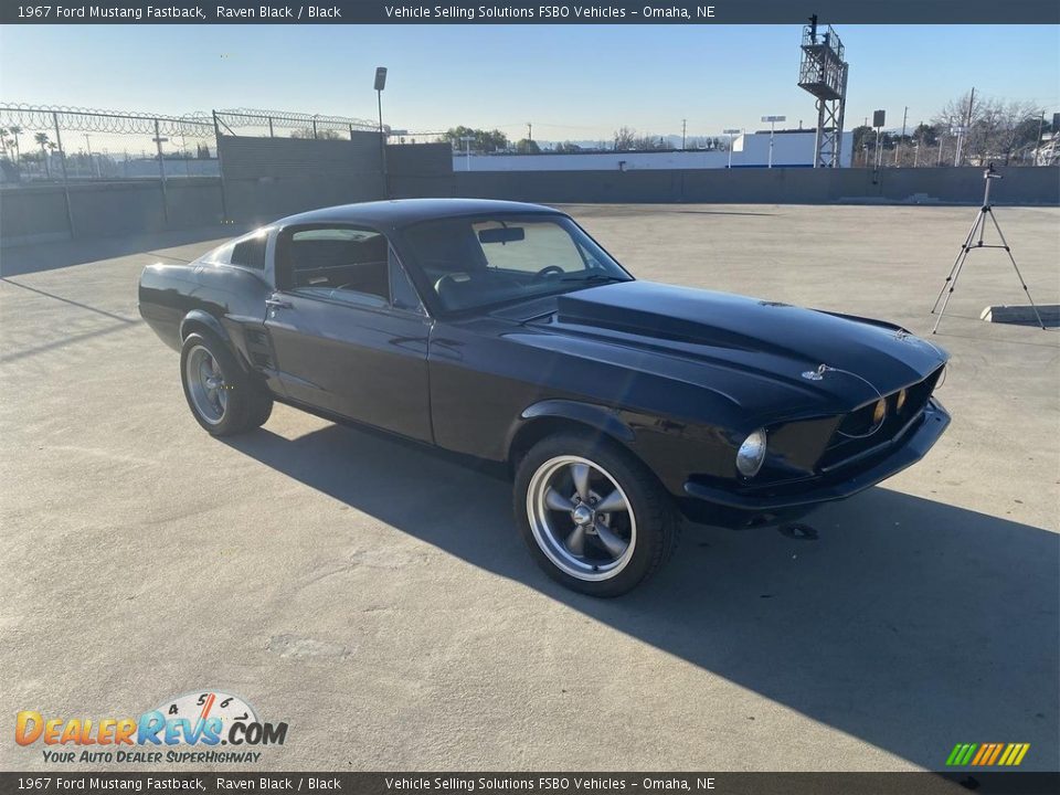 1967 Ford Mustang Fastback Raven Black / Black Photo #19