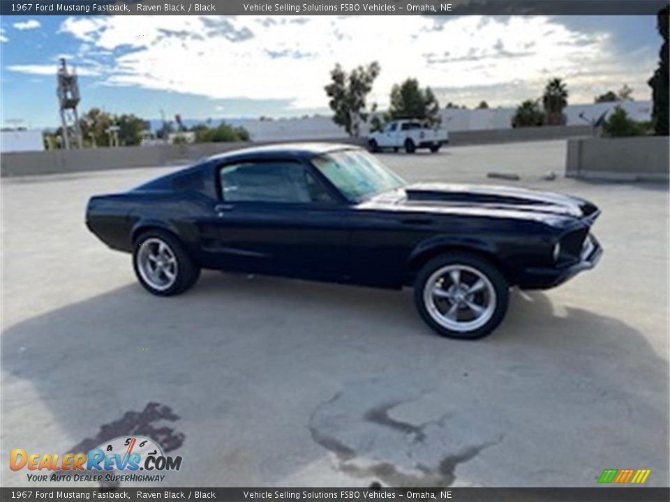 1967 Ford Mustang Fastback Raven Black / Black Photo #20